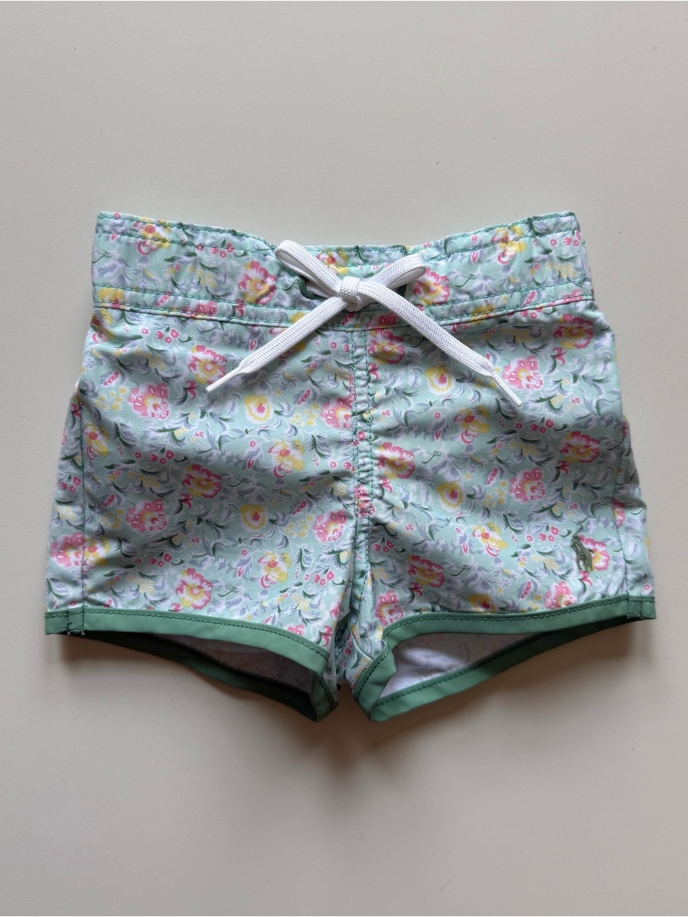 Ralph Lauren Baby Boy Floral Swim Trunks - Size 3-6M